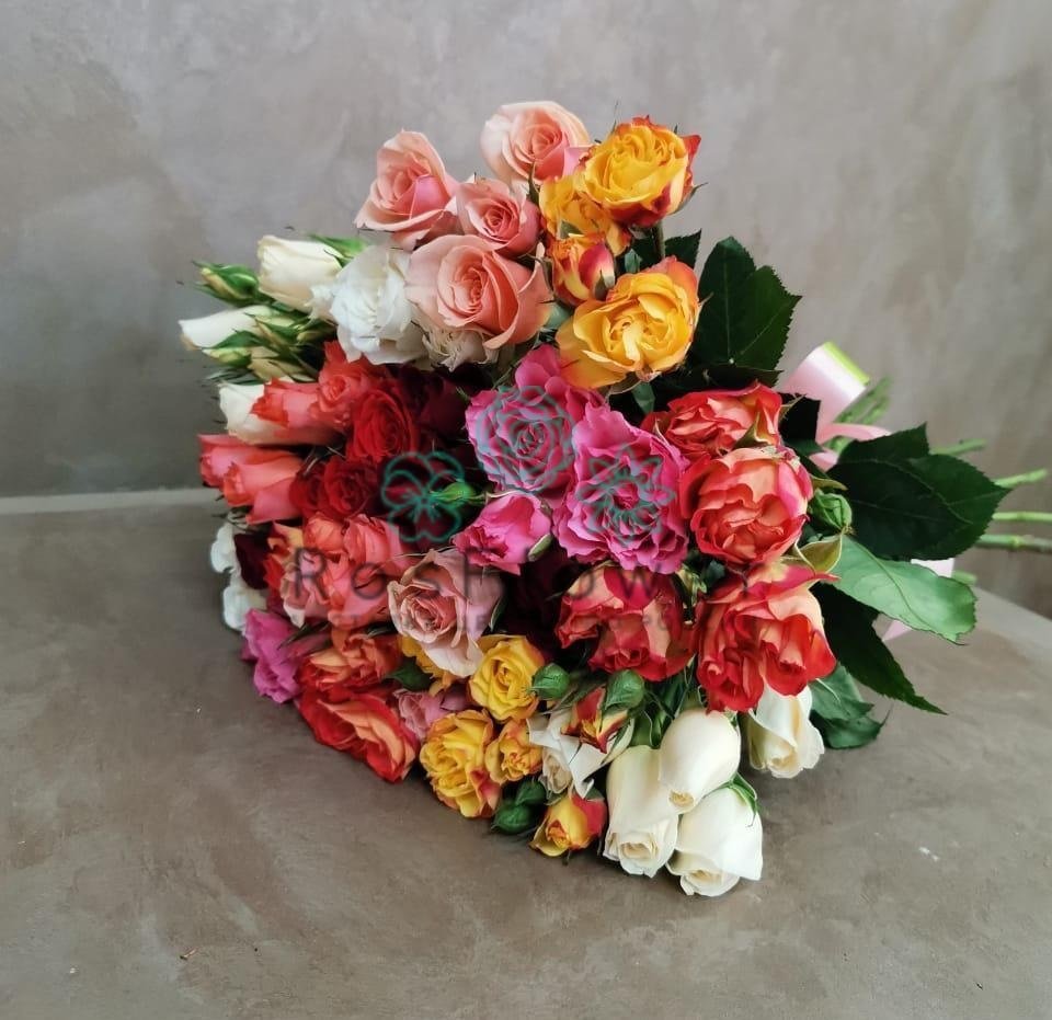 Букет цветов из: Розы в Приозерском