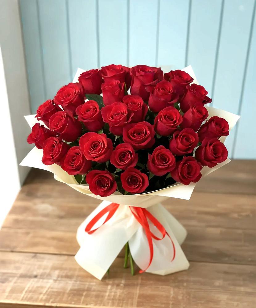 Букет 29 Красных роз в Приозерском