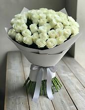 Букет 35 Белых роз #REPLACE_PRED# Приозерском