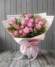 Букет Розовый кустик #REPLACE_PRED# Приозерском