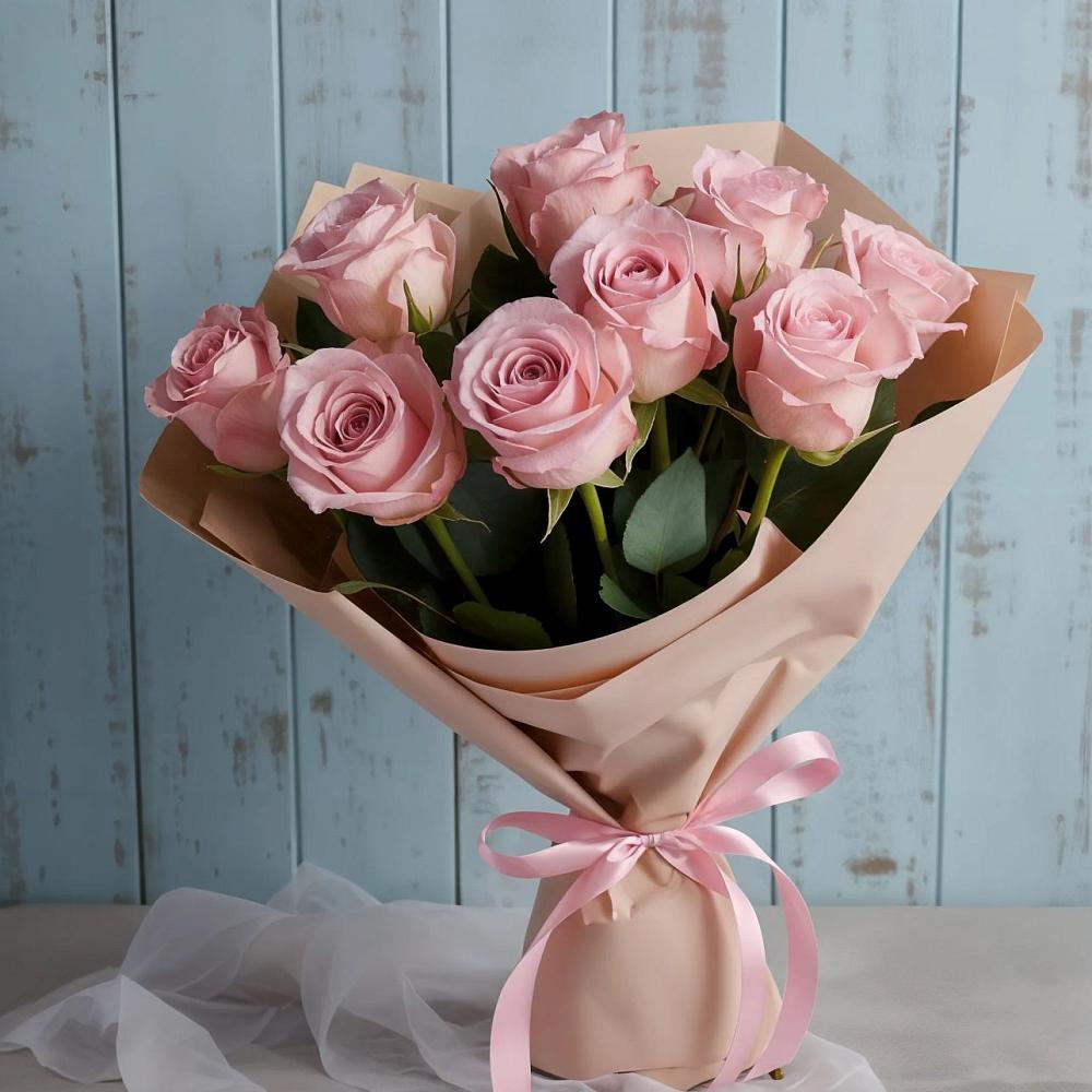 Букет цветов из: Розы в Приозерском