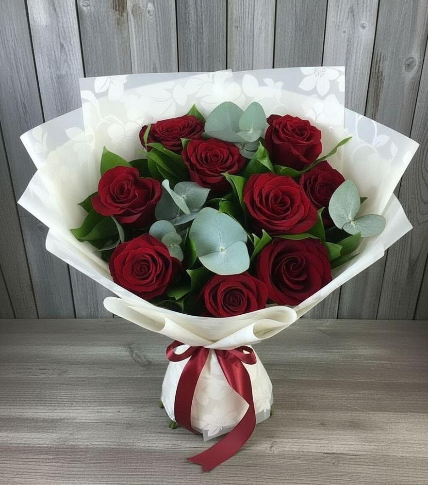 Букет цветов из: Розы в Приозерском