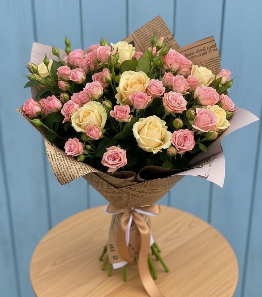 Букет цветов из: Розы в Приозерском