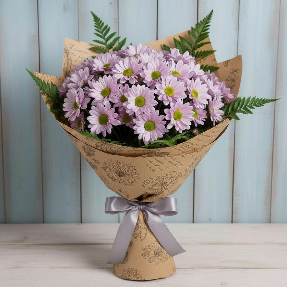 Букет цветов из: Хризантемы в Приозерском