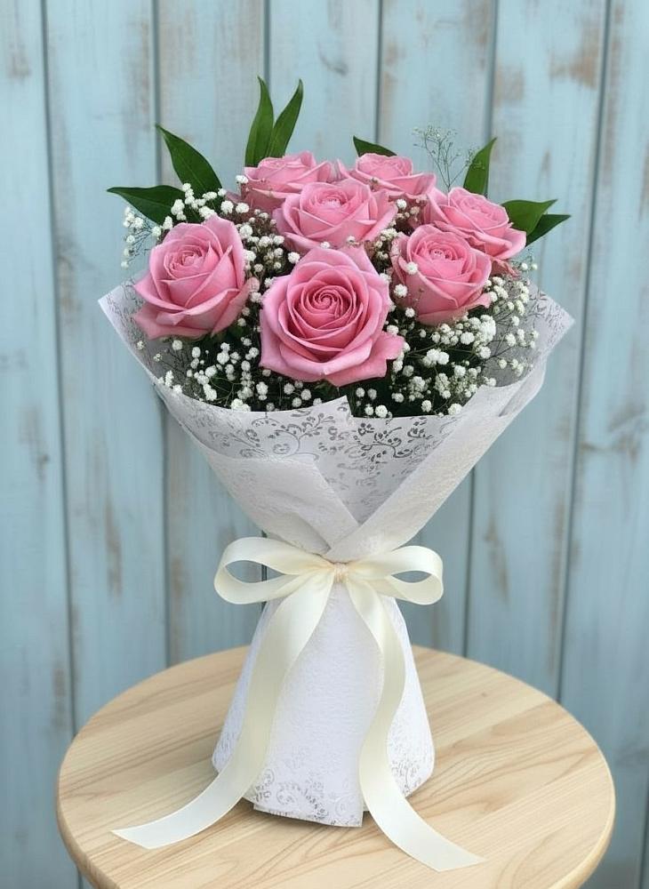 Букет цветов из: Розы в Приозерском