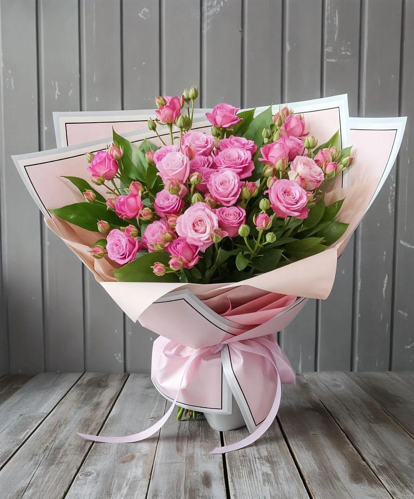 Букет Розовый кустик в Приозерском