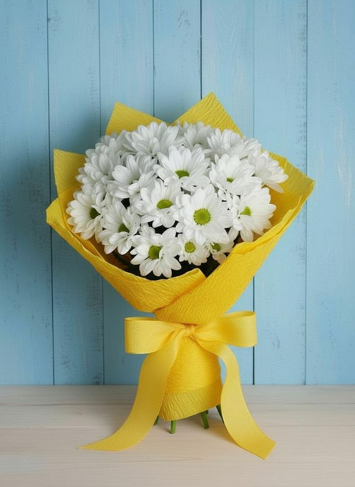 Букет цветов из: Хризантемы в Приозерском