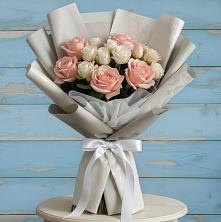 Букет цветов из:  Розы в Приозерском