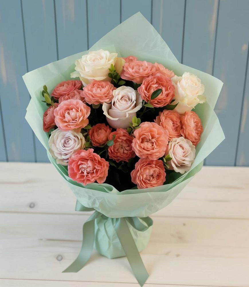 Букет цветов из: Розы в Приозерском