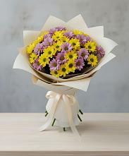 Букет цветов из:  Хризантемы в Приозерском