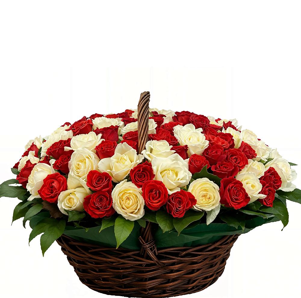 Премиум букет из: Розы в Приозерском