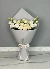 Букет цветов из:  Розы и Лизиантусы #REPLACE_PRED# Приозерском